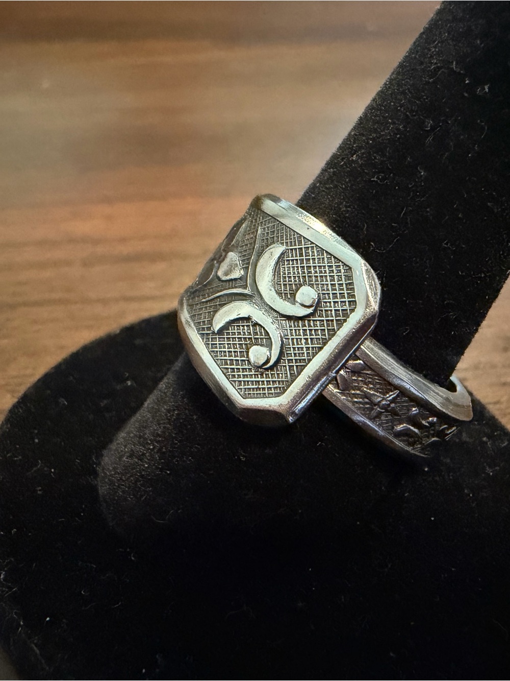 Stainless Spoon Ring Size 11 - Picture 3 of 12